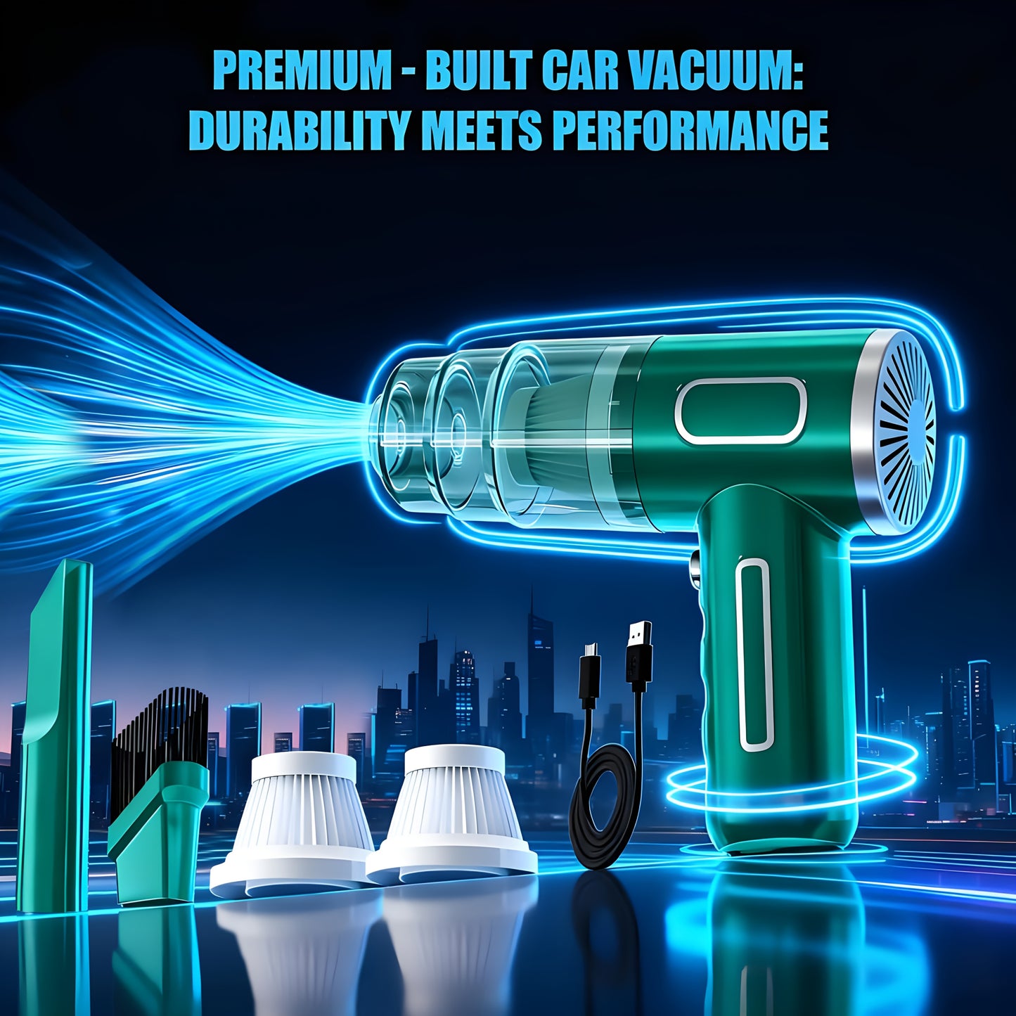 Wireless Powerful Vacuum Cleaner, Suitable for Hardwood Floors/ Carpets/ Pet Hair, Very Suitable As A Gift for Men, Women, Fathers, Mothers And Husbands, Suitable for Anniversary And Birthday Gifts.