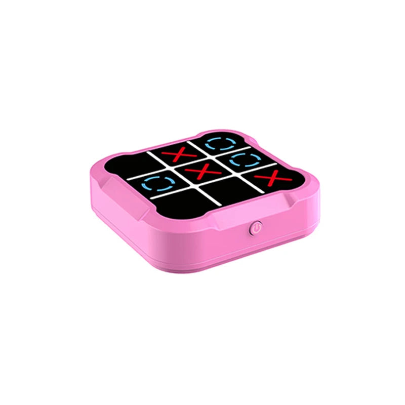 1Pcs Tic-Tac-Toe Board Games for Adults Kids Montessori Puzzle Table Game Chess Set Portable Portable Table Games Tic-Tac-Toe