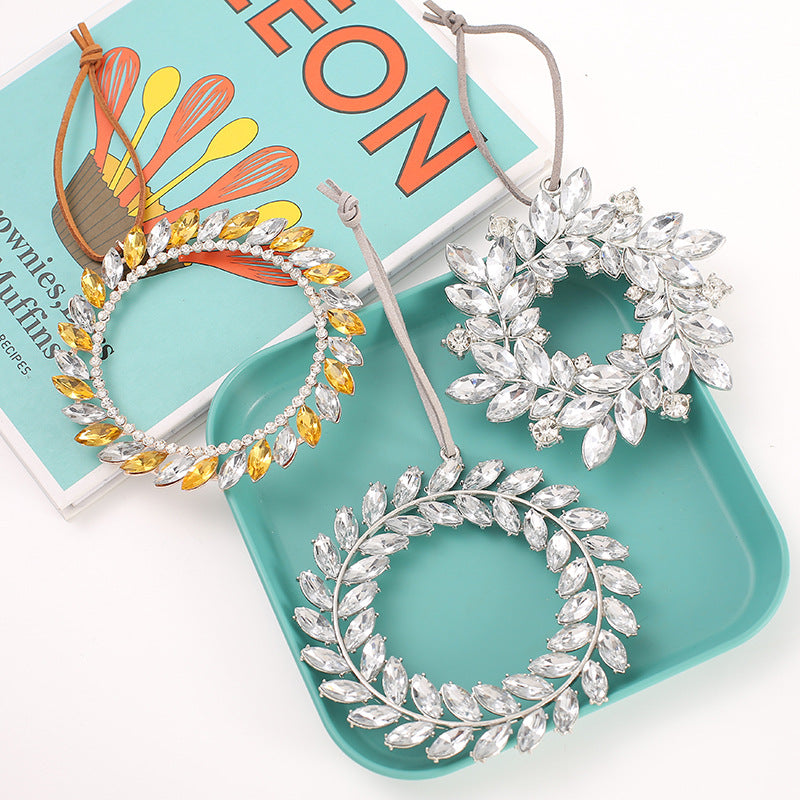 Christmas Crystal Clear Acrylic Snowflake Walking Stick Xmas Tree Pendant Ornaments Christmas Decoration For Home Navidad Noel