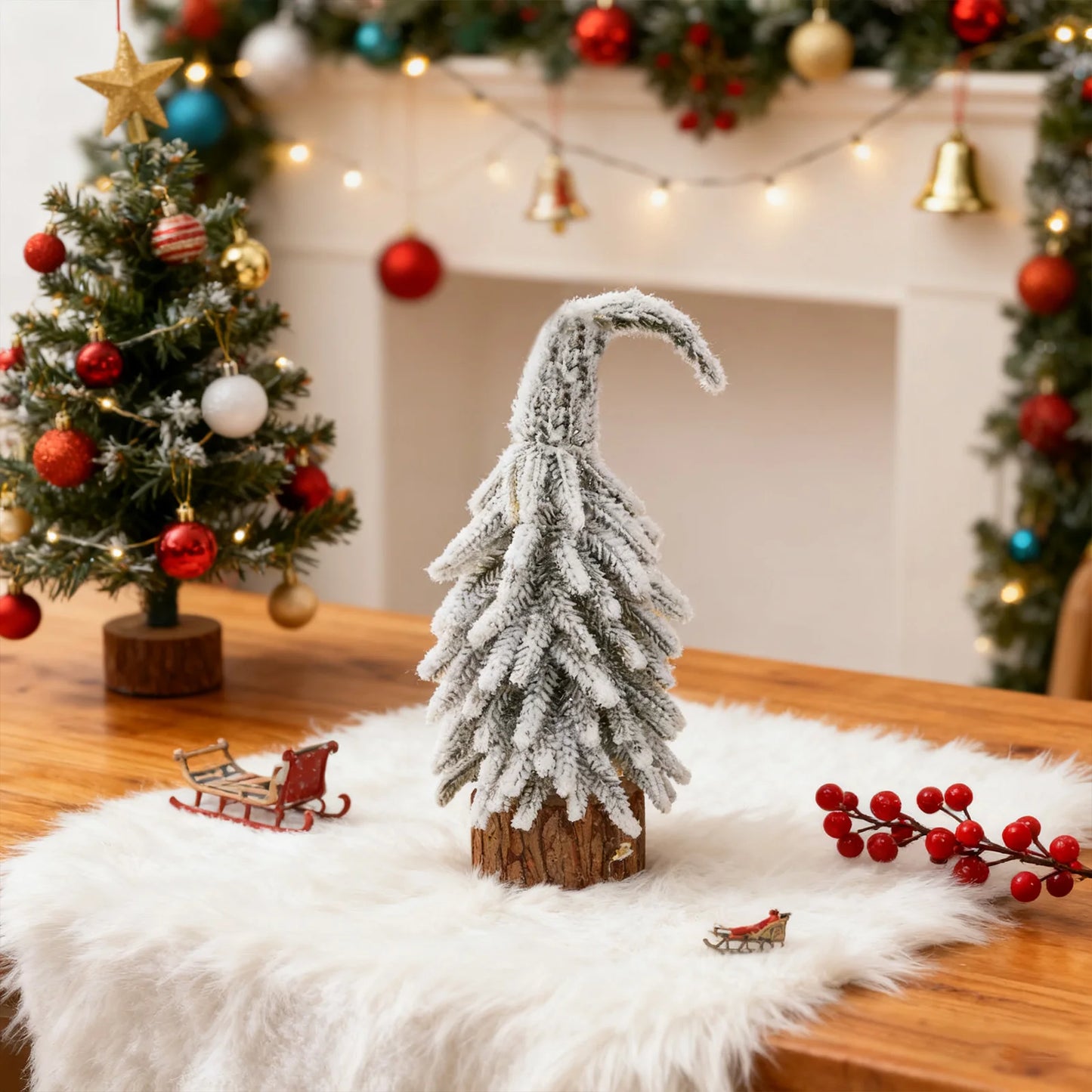 Christmas Decorations Christmas Tree Ornaments Pendants Tabletop Decorations Holiday Gifts Home Atmosphere Decoration