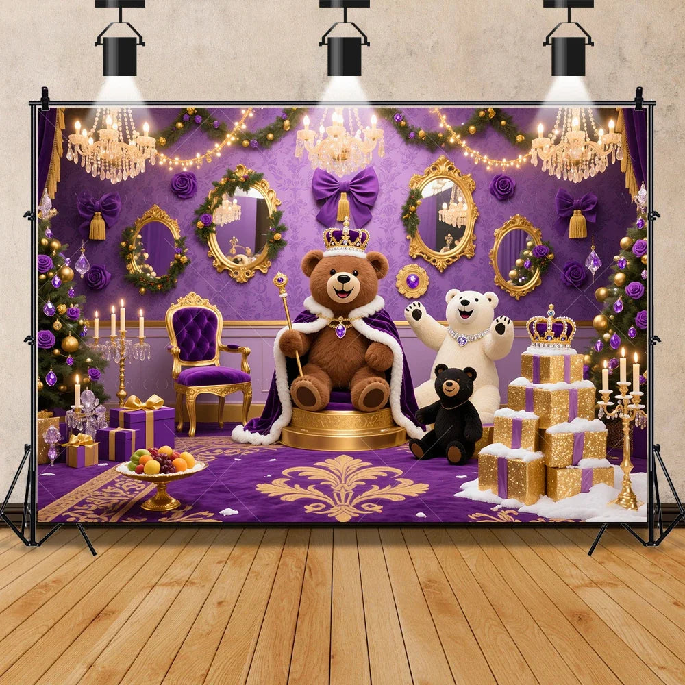 2025 New Year Christmas Background Customized Family Party Decoration Banner Provide Portrait Photography Studio Shooting Props