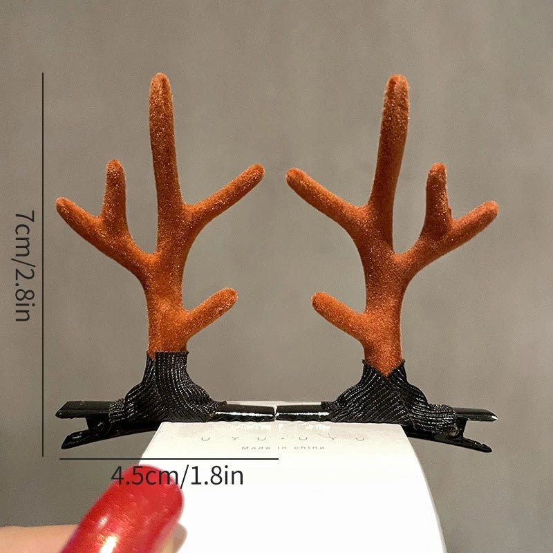 Christmas Decoration 2025 Hair Accessory Christmas Birthday Party Favors Gifts for Kids Hairpin Navidad 2025 Novedades