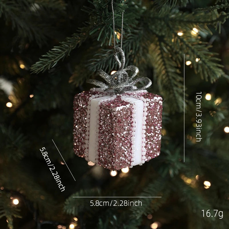 6/12/24/36PCS Christmas Balls Ornament Xmas Tree Hanging Bauble Pendant 2025 Christmas Decoration Home Party Photo Porps Navidad