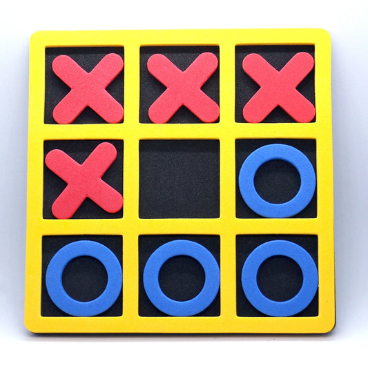 1 Set EVA foam soft material tic tac toe tabletop game board game