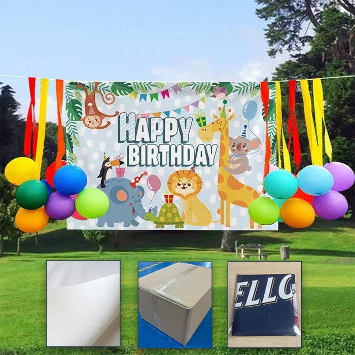 2025 New Year Christmas Background Customized Family Party Decoration Banner Provide Portrait Photography Studio Shooting Props