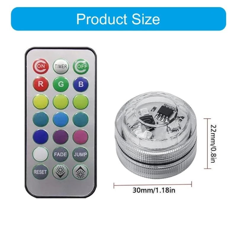 LED Lights Car Interior Ambient Light Remote Control Atmosphere Light Roof Light Decoration Lamp Brightness Adjustable