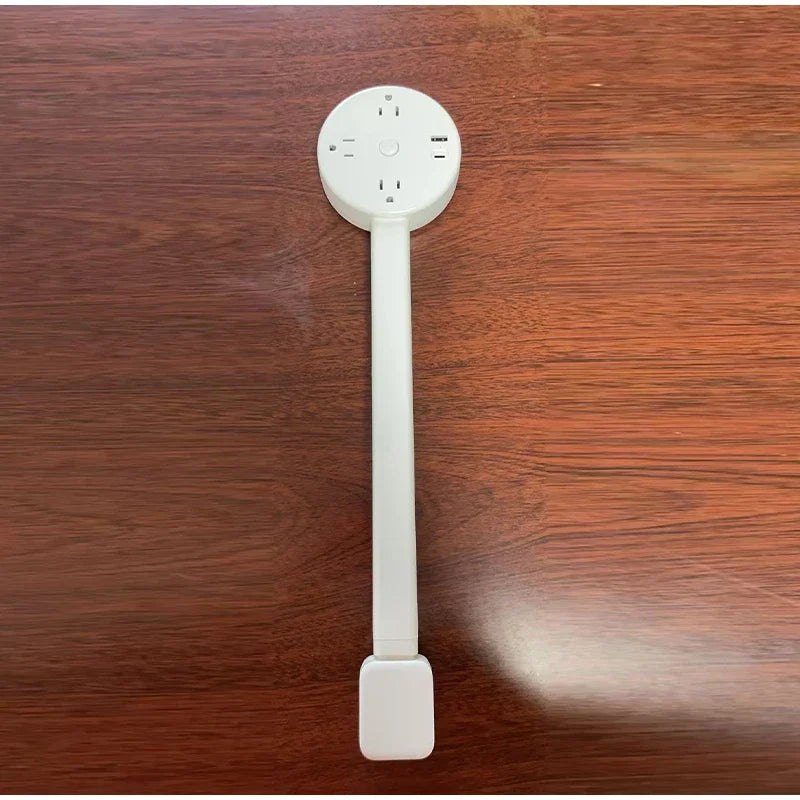 Electrical Outlet Extender Plug Wall Outlet Extender Extendable Wall Socket Rotatable Folding Portable Power Socket
