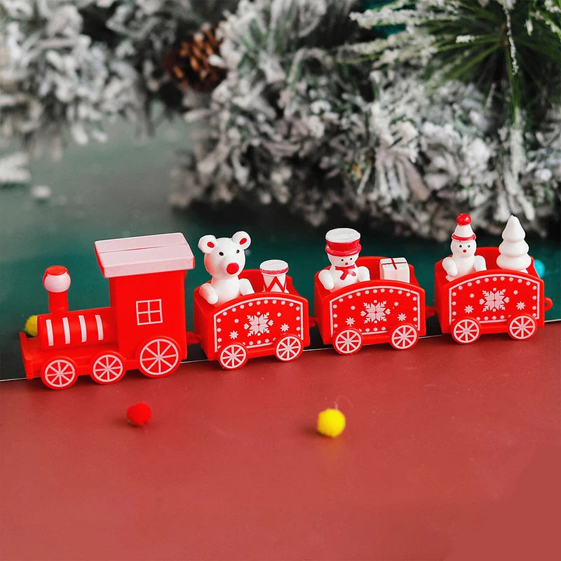 DIY Mini Christmas Tree Decorations Window Display Ornament adornos  Wooden Christmas Tree Desktop Ornament Christmas Supplies