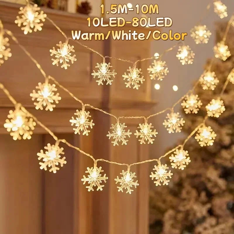 Christmas Decoration Fairy Lights String 10LED to 80LED for Garden Wedding Halloween Party Festoon Lighting Supplies