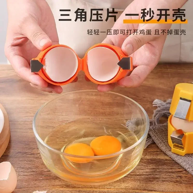 1pc Portable Eggshell Opener Beater Egg Scissors Kitchen Egg Tools & Gadgets  gadgets for home