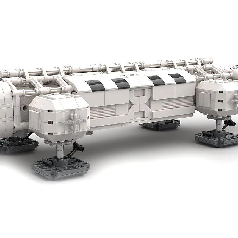 MOC New Space 1999 Eagle Spaceship Spaceport Building Blocks The Shuttle Launch Center Aircraft Bricks Idea Toys Children Gifts