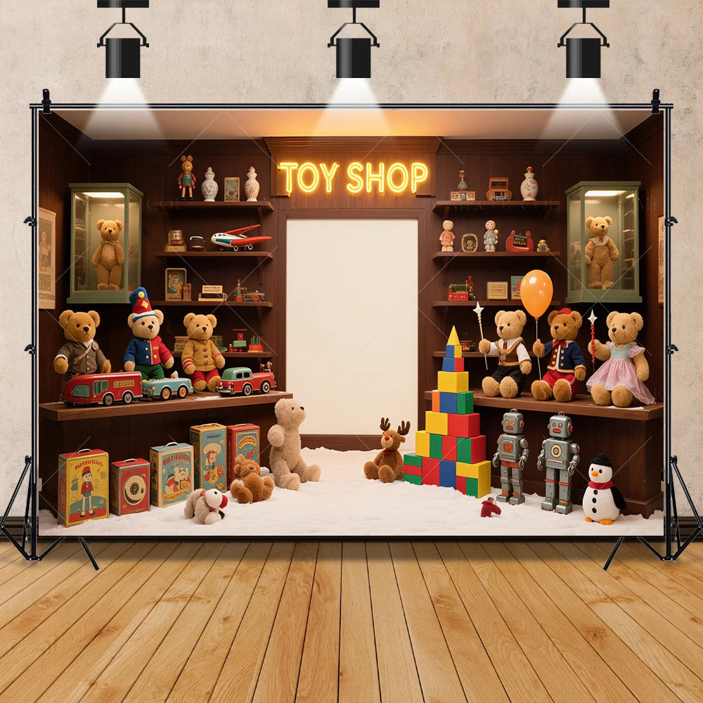 2025 New Year Christmas Background Customized Family Party Decoration Banner Provide Portrait Photography Studio Shooting Props