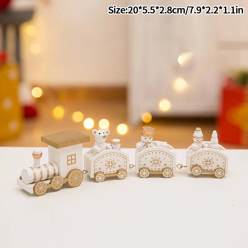 DIY Mini Christmas Tree Decorations Window Display Ornament adornos  Wooden Christmas Tree Desktop Ornament Christmas Supplies