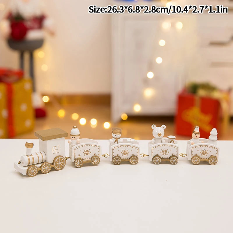 DIY Mini Christmas Tree Decorations Window Display Ornament adornos  Wooden Christmas Tree Desktop Ornament Christmas Supplies