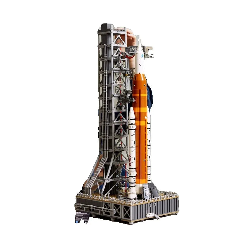 3601pcs Creativity Artemis Space Launch System 10341 Rocket Spacecraft Assembling Puzzle Model Holiday Birthday Gifts