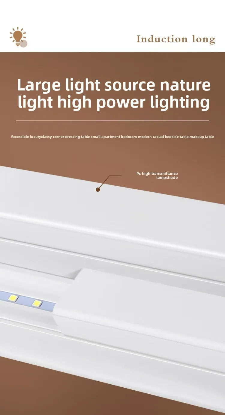 LED Motion Sensing Light Wireless USB Rechargeable Motion Detection Suitable for Kitchen Wardrobe Corridor and Staircase Lights