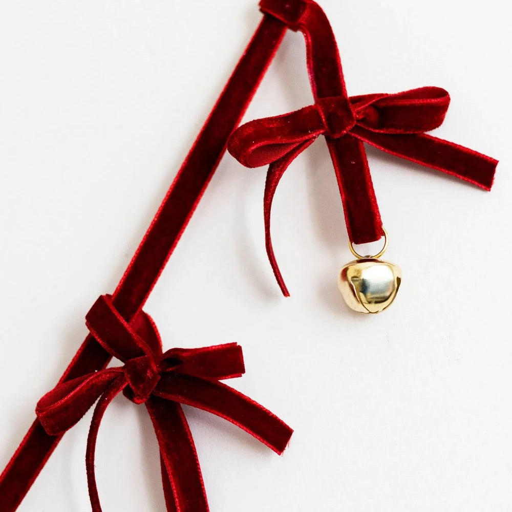 Home decorations Happy New Year 2025 Home Party Warm Atmosphere Decorations Hanging Pendants bows DIY Xmas Tree Ornaments