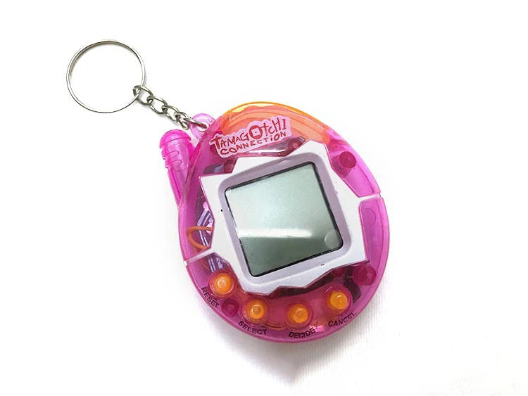 1PC Transparent Electronic Pets Nostalgic 168 Pets In One Virtual Cyber Digital Nostalgic Funny Toys Pixel Funny Play